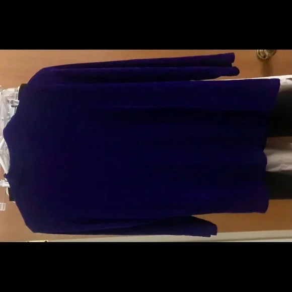 New Vikki Vi Purple Top or Jacket Button Down 1XP made in USA - Picture 3 of 12